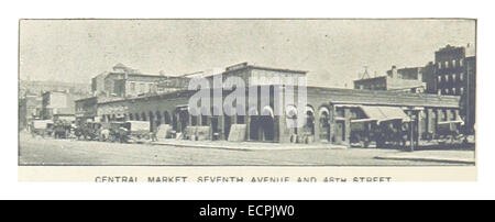 (King1893NYC) pg840 CENTRAL MARKET, SEVENTH AVENUE und 48th STREET Stockfoto