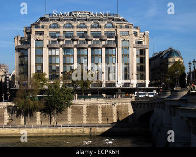 La Samaritaine, Kaufhaus, Schloss im Jahr 2005, Paris, Frankreich Stockfoto