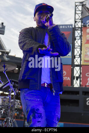 50 Cent tritt bei Citi Field zum Auftakt der New York Mets 2014 Pfostenspiel Konzertreihe Featuring: 50 Cent wo: Queens, New York, USA bei: 14. Juni 2014 Stockfoto