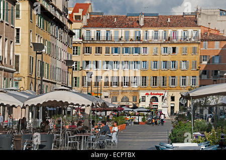 Kurs Honore dÉstienne d Órves Marseille in der Nähe von Old Vieux Port Frankreich Stockfoto