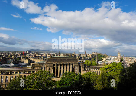 Altstadt, Edinburgh vom Calton Hill, Edinburgh, Region Lothian, Schottland, Vereinigtes Königreich, Europa Stockfoto