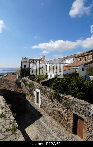 Monsaraz, befestigten Dorf, Alentejo, Portugal, Europa Stockfoto