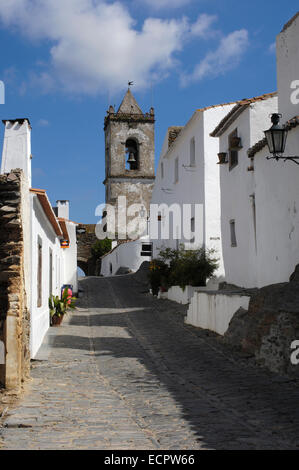 Monsaraz, befestigten Dorf, Alentejo, Portugal, Europa Stockfoto