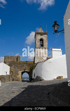 Monsaraz, befestigten Dorf, Alentejo, Portugal, Europa Stockfoto