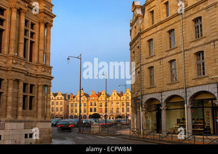 Place des Héros, Arras, Nord-Pas de Calais, Region Artois, Frankreich, Europa Stockfoto