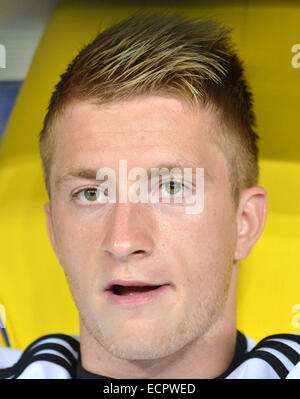 Deutschlands Marco Reus während der UEFA EURO 2012-Gruppe B Fußball match Niederlande Vs Deutschland Metalist Stadium in Charkiw, Ukraine, 13. Juni 2012. Foto: Thomas Eisenhuth Dpa (siehe Kapitel 7 und 8 der http://dpaq.de/Ziovh für die UEFA Euro 2012 Geschäftsbedingungen &) Stockfoto