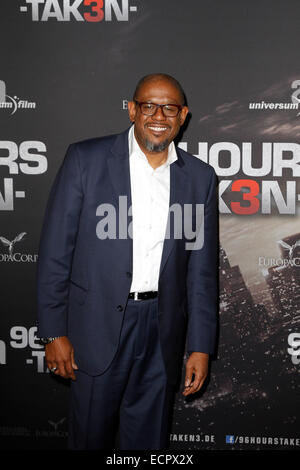 Forest Whitaker besucht die Premiere des Films "96 Hours - genommen 3" am 16. Dezember 2014 im Zoo Palast in Berlin, Deutschland. / Picture alliance Stockfoto