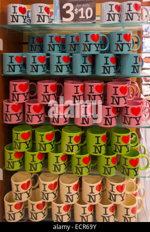 Souvenir-Shop am Flughafen JFK NYC Stockfoto