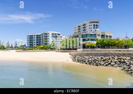 Koombana Bay Strand von Marlston Waterfront, Bunbury, Western Australia, Australien Stockfoto