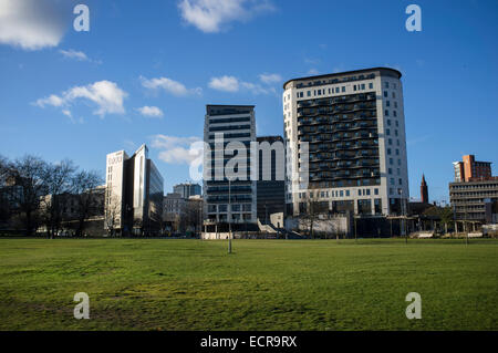 Hotel Latour und The Hive Gebäude, Birmingham Stadtbild Stockfoto