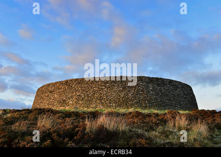 Grianan of Aileach, Sitz der hohen Könige von Ulster, County Donegal, Irland.  Foto © George Sweeney/Alamy Stockfoto