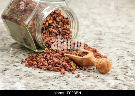 Sichuan-Pfeffer Stockfoto