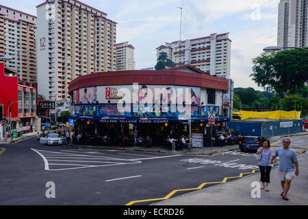 Holland Village in Singapur Stockfoto