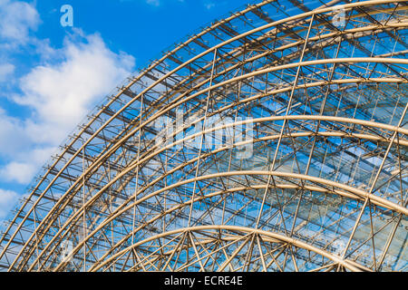 DETAIL, GLASDACH, LEIPZIG TRADE FAIR, LEIPZIG, SACHSEN, DEUTSCHLAND Stockfoto