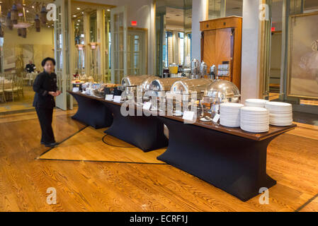 Westin Hotelspeisesaal San Francisco CA Stockfoto