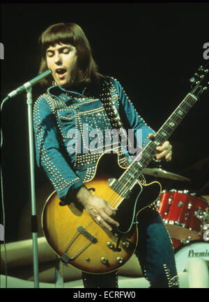 SLADE UK pop-Gruppe mit Dave Hill über 1974 Stockfoto