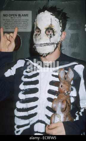 LIMP BIZKIT U.S. Rock Gruppenmitglied im Jahr 1998. Foto Jeffrey Mayer Stockfoto