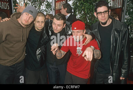 LIMP BIZKIT U.S.-Rock-Gruppe im Jahr 2000. Foto Jeffrey Mayer Stockfoto