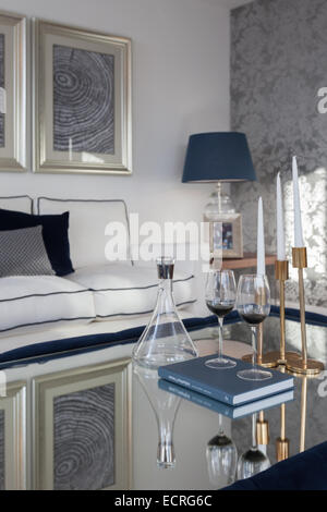 Moderne Wohnzimmer Stockfoto