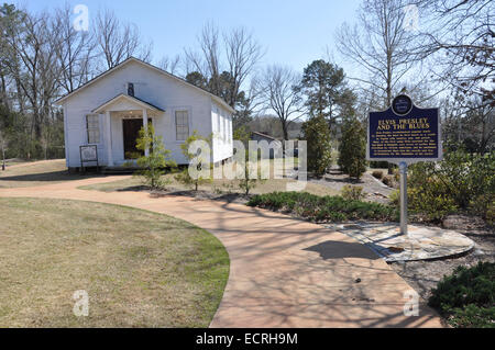 Kindheit von Elvis Presley an seinem Geburtshaus in Tupelo, Mississippi Stockfoto