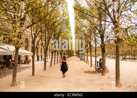 Jardin du Palais Royal, Paris, Frankreich Stockfoto