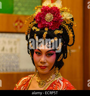 Kantonesische Oper in Singapur Stockfoto