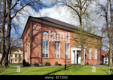 Neoklassische Lamberti Kirche, Aurich, Ostfriesland, Niedersachsen, Deutschland Stockfoto