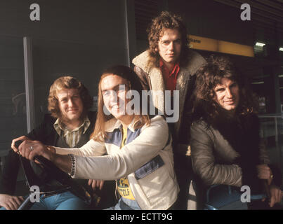 SLADE UK-pop-Gruppe über 1974 Stockfoto