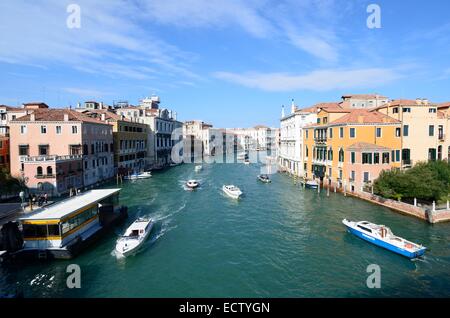 Canal Grande-Venedig-Italien Stockfoto