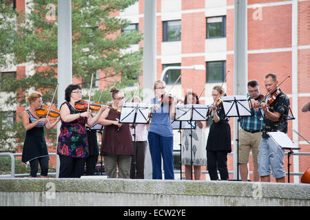 Konzert, Theaterfestival, Tampere, Finnland, Europa Stockfoto