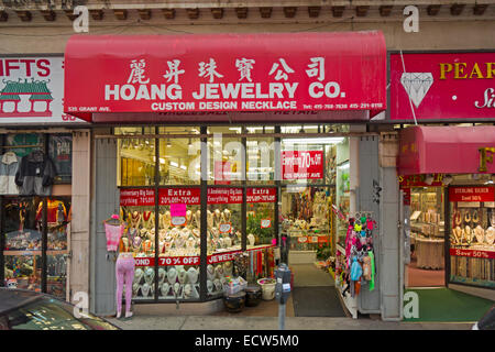 Chinatown in San Francisco CA Stockfoto