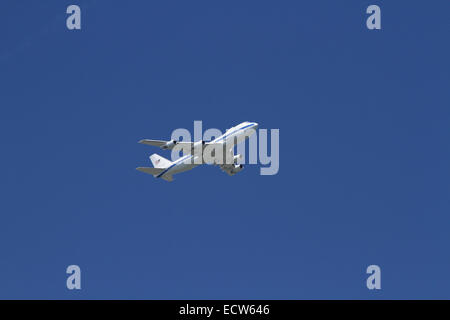 Air Force One. Modifizierte Boeing VC-25A. Presidential Flugzeug von den Vereinigten Staaten von Amerika. Stockfoto