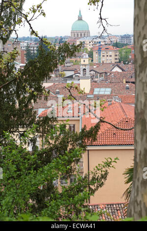 Panorama der Stadt Udine, Italien Stockfoto