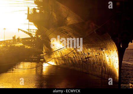 Werft-Speicher in San Francisco CA Stockfoto