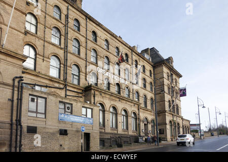 Great Victoria Hotel hinten an der Bridge Street in Bradford, West Yorkshire Stockfoto