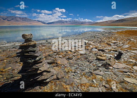 Genommen @Tso Kar, Ladakh, Leh, Jammu und Kaschmir, Indien Stockfoto