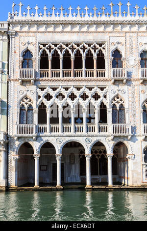 Ca D'Oro, venezianischen Haus aus Gold am Canal grande Stockfoto