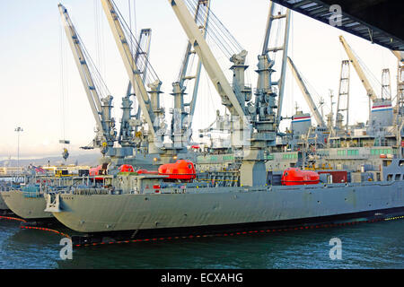 Werft-Speicher in San Francisco CA Stockfoto