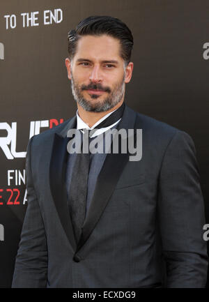 Letzte Staffel der HBO Serie "True Blood" - Ankünfte Featuring: Joe Manganiello Where: Los Angeles, California, Vereinigte Staaten von Amerika bei: 17. Juni 2014 Stockfoto