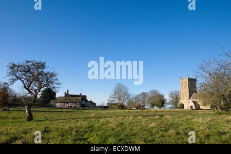 Great Somerford Dorf Wiltshire England St. Peter und Paul Kirche Stockfoto