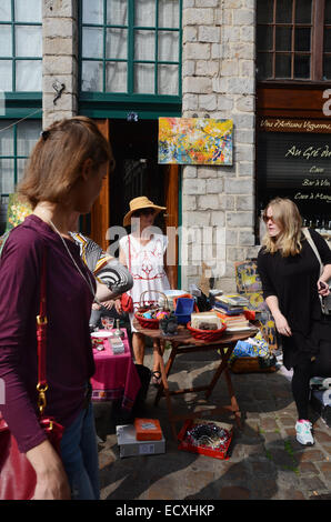 Lille Braderie, Rijssel Frankreich. Stockfoto