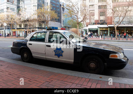 San Francisco Police Department (SFPD) Auto, Kalifornien, USA Stockfoto