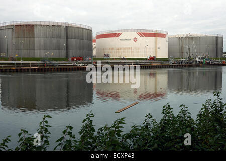 Ruhr Oel GMBH Hafen Gelsenkirchen-Horst Stockfoto