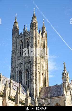 Der Glockenturm Harry o Canterbury Kathedrale, Canterbury, Kent, UK Stockfoto