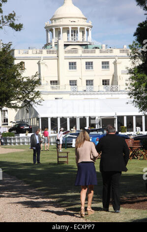 Boodles Tennis Tag zwei bei Stoke Park nr Slough, Böcke mit: Atmosphäre wo: Slough, Großbritannien wenn: 18. Juni 2014 Stockfoto