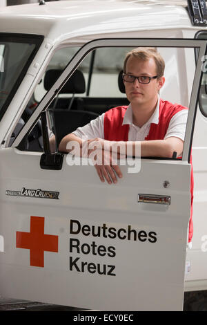 Deutsches Rotes Kreuz Christian Schuh Stockfoto