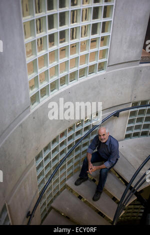 Mathematiker und Risiko-Guru, Professor Sir David Spiegelhalter am Centre for Mathematical Sciences University of Cambridge. Stockfoto