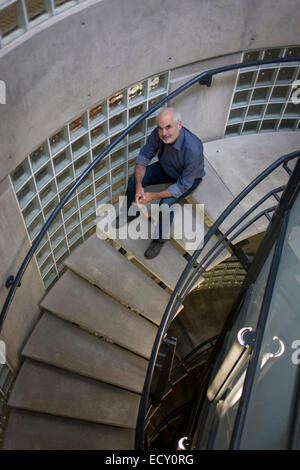 Mathematiker und Risiko-Guru, Professor Sir David Spiegelhalter am Centre for Mathematical Sciences University of Cambridge. Stockfoto