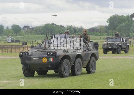 Italienische Armee, Puma leicht gepanzerten Auto Stockfoto