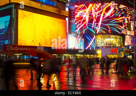 Times Square, Manhattan, New York City, New York, Vereinigte Staaten von Amerika Stockfoto